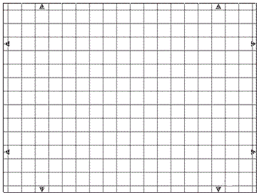 幾何失真測(cè)試卡-網(wǎng)格畸變測(cè)試卡